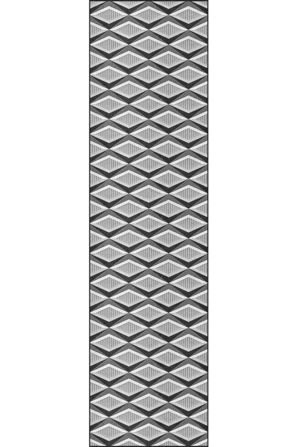 Gri Kaymaz Spor Kesme Rulo Özel Ölçülü Yolluk AR1214