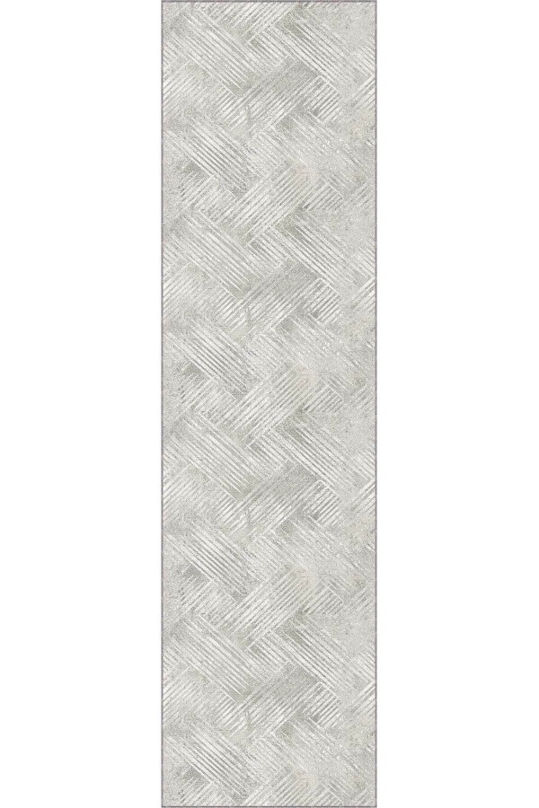 Vizon Kaymaz Modern Kesme Rulo Özel Ölçülü Yolluk AR1223