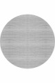 Gri Kaymaz Sade Desensiz Düz Yuvarlak Mutfak Halısı AR1357