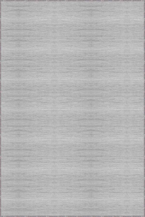 Gri Sade Desensiz Kaymaz Tabanlı Dekoratif Halı AR1359