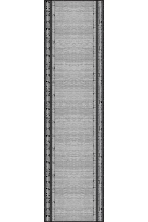 Koyu Gri Kaymaz Çerçeveli Kesme Rulo Özel Ölçü Yolluk AR1424