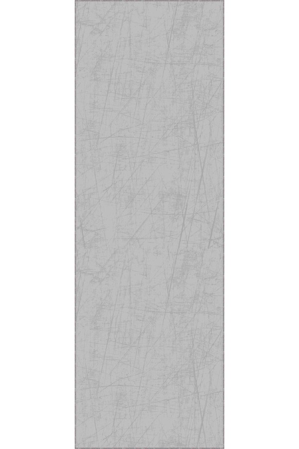 Açık Gri Kaymaz Sade Kesme Rulo Özel Ölçülü Yolluk AR1486