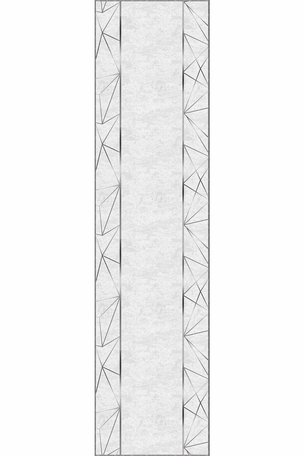 Silver Kaymaz Çerçeveli Kesme Rulo Özel Ölçülü Yolluk AR255