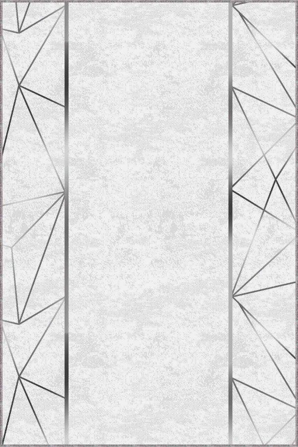 Silver Kaymaz Çerçeveli Kesme Rulo Özel Ölçülü Yolluk AR255