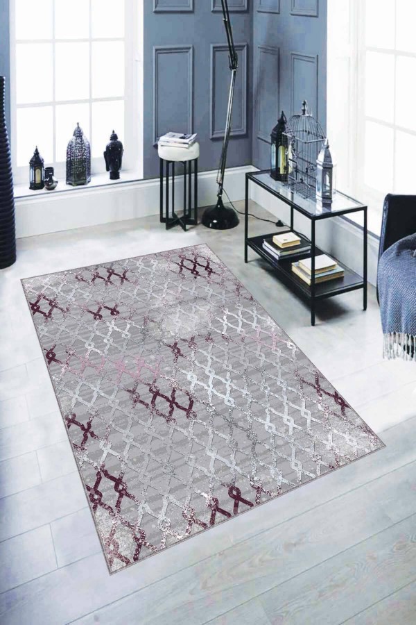 Mürdüm Spor Kaymaz Tabanlı Makinede Yıkanabilir Halı AR280