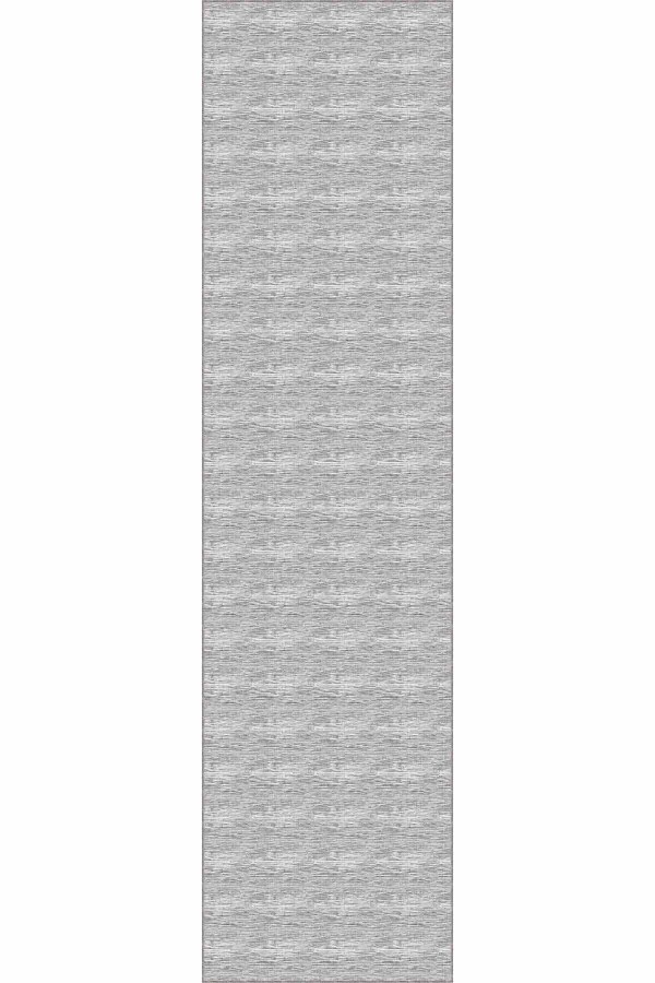 Gri Kaymaz Tabanlı Sade Kesme Rulo Özel Ölçülü Yolluk AR310