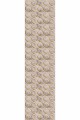 Bej Gold Kaymaz Kareli Kesme Rulo Özel Ölçülü Yolluk AR326