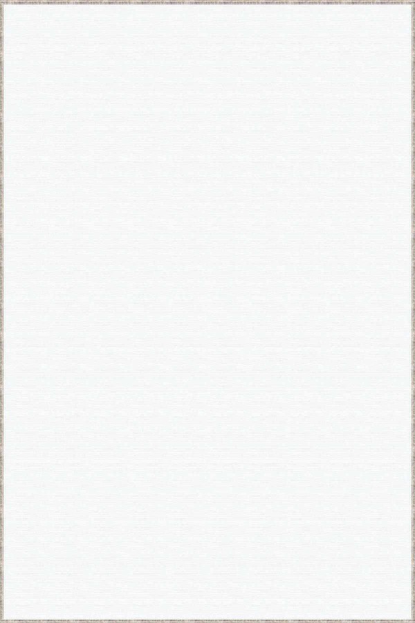 Beyaz Kaymaz Taban Sade Kesme Rulo Özel Ölçülü Yolluk AR584