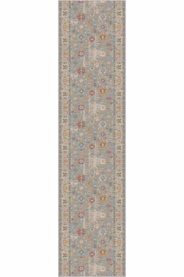 Toprak Kaymaz Klasik Motifli Özel Ölçü Rulo Yolluk AR662