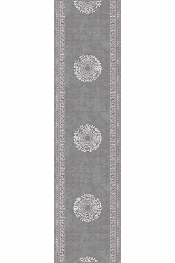 Gri Kaymaz Çerçeveli Kesme Rulo Özel Ölçülü Yolluk AR952