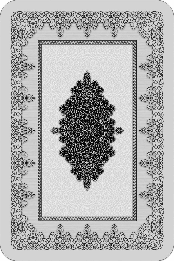 Gri Modern Klasik Banyo Halısı Klozet 2'li Paspas Seti BS281