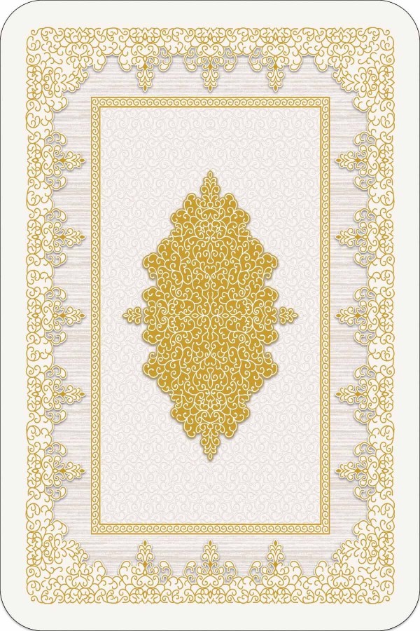 Gold Modern Klasik Banyo Halısı Klozet Paspas Seti BS282