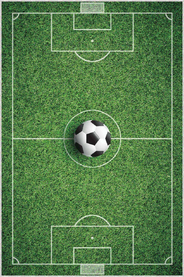 Yeşil Kaymaz Tabanlı Taraftar Halısı Çocuk Halısı KD71