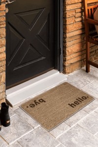 Bej Hello Bye Kapı Önü Paspası KP14