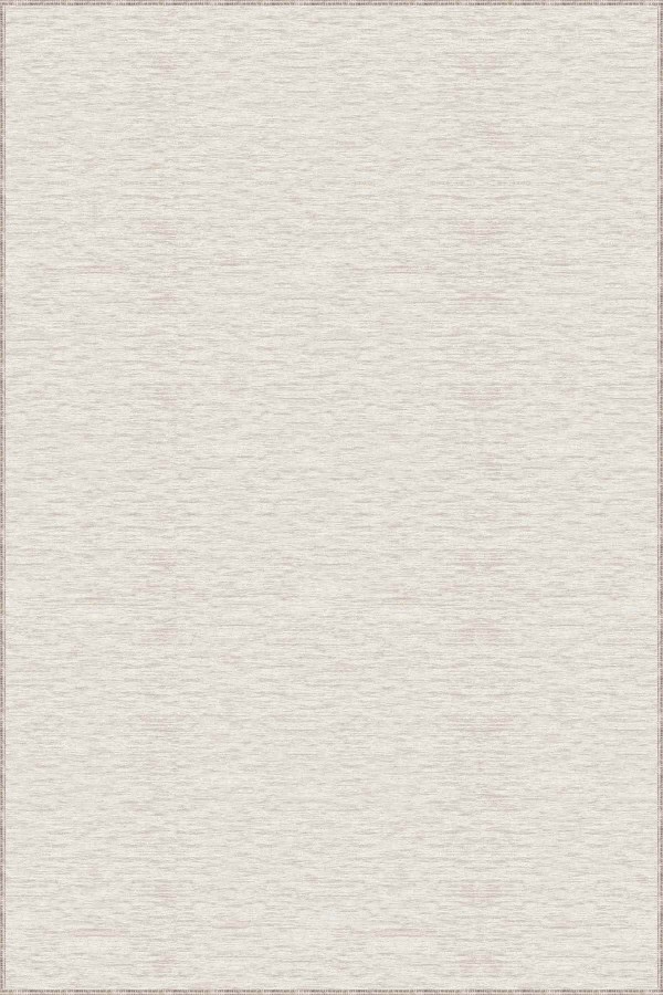 Krem Sade Desensiz Kaymaz Tabanlı Dekoratif Halı KRM055