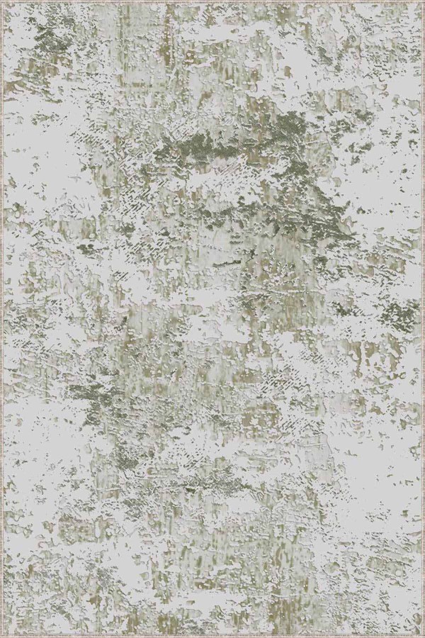 Yeşil Sade Desensiz Kaymaz Tabanlı Dekoratif Halı MA009