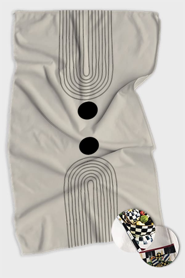 Kemik Modern Fırın Mutfak Havlusu 30x50cm