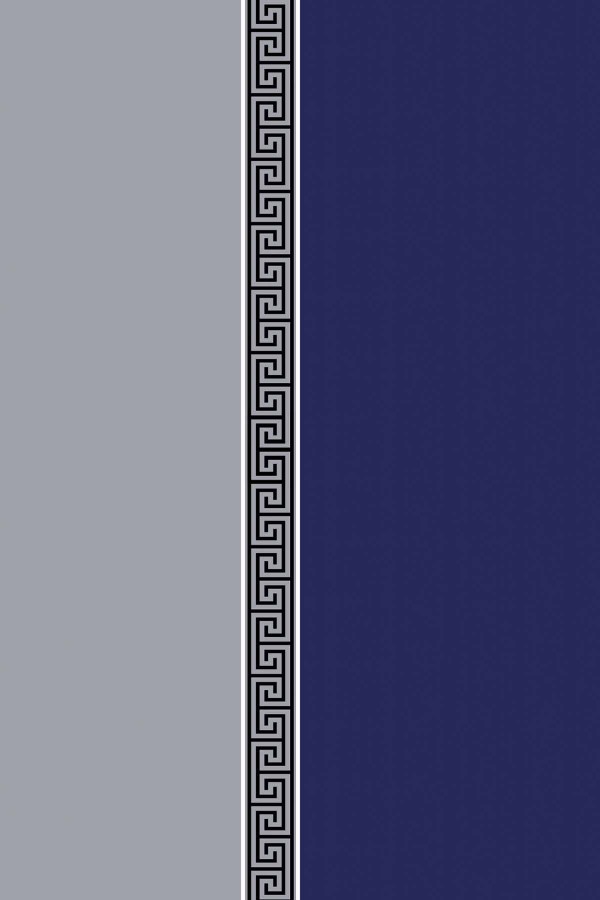 Lacivert Avangarde Dokuma Leke Tutmaz Masa Örtüsü MSO144