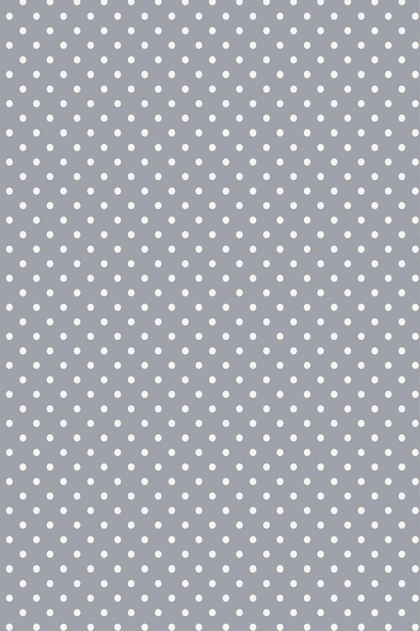 Gri Puantiyeli Dokuma Leke Tutmaz Masa Örtüsü MSO173