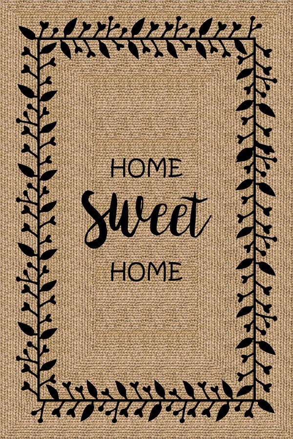 Bej Hasır Görünümlü Dokuma Leke Tutmaz Masa Örtüsü MSO184