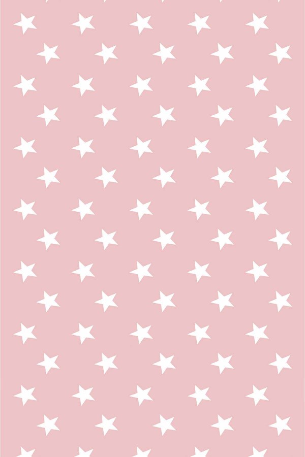 Pembe Yıldızlı Dokuma Leke Tutmaz Masa Örtüsü MSO310