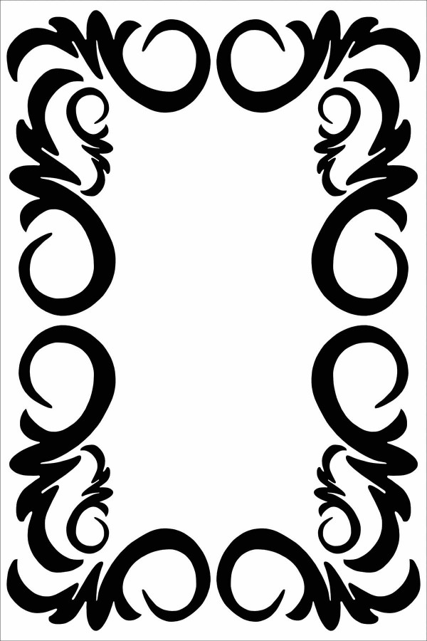 Beyaz Çerçeveli Dokuma Leke Tutmaz Masa Örtüsü MSO317