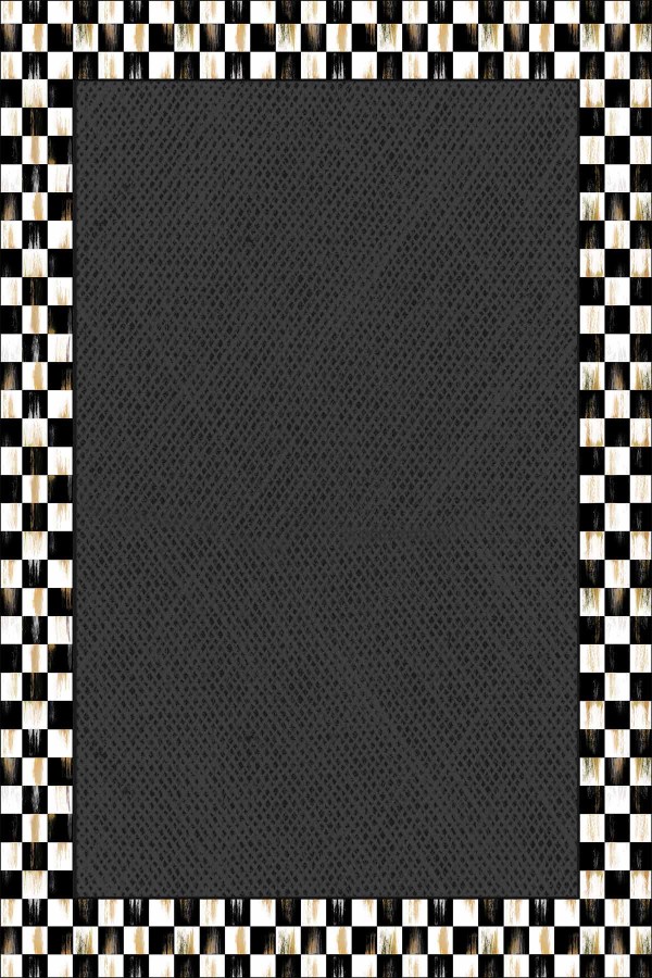 Füme Hasır Görünümlü Dokuma Leke Tutmaz Masa Örtüsü MSO332