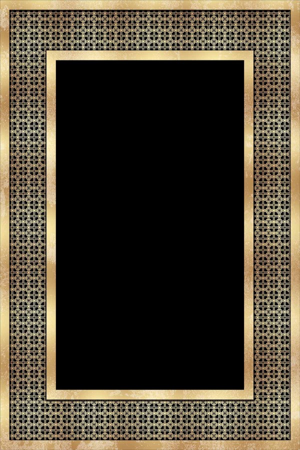 Siyah Çerçeveli Dokuma Leke Tutmaz Masa Örtüsü MSO395