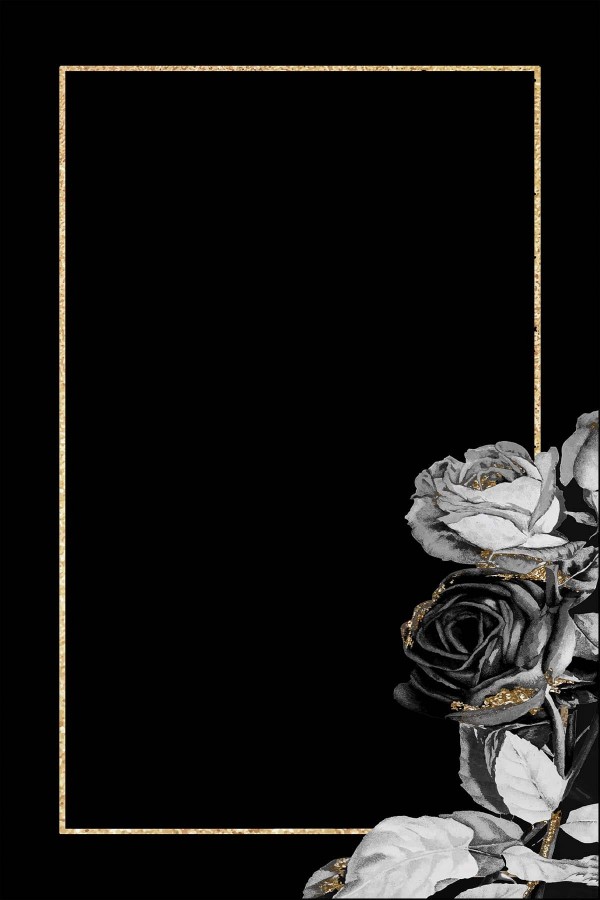 Siyah Çiçek Desenli Dokuma Leke Tutmaz Masa Örtüsü MSO447