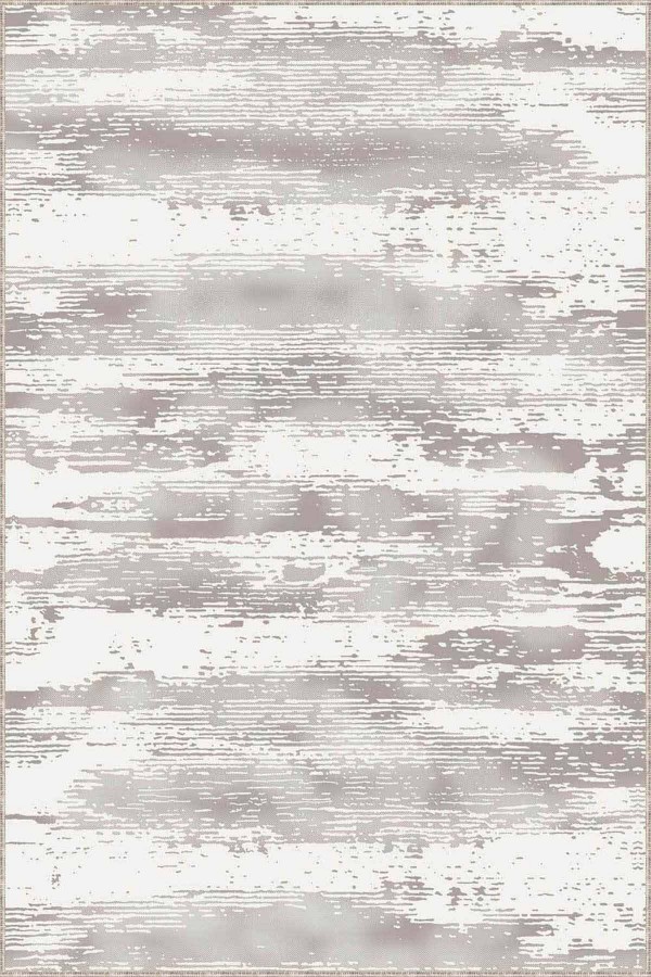 Bej Sade Desensiz Kaymaz Tabanlı Dekoratif Halı MU002