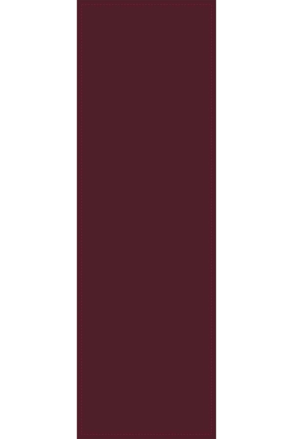 Bordo Desensiz Sade Premium Runner Masa Örtüsü RNR007