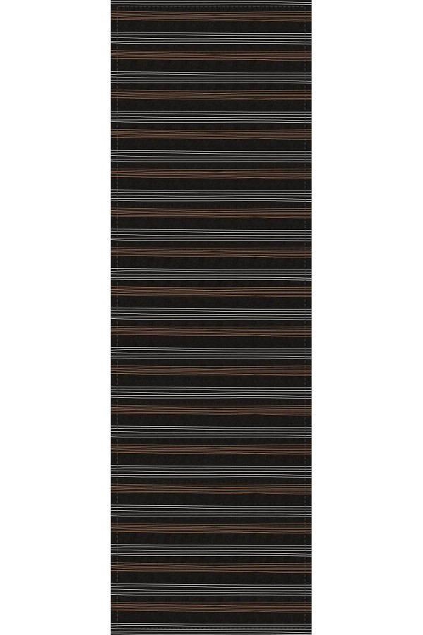 Siyah Çizgi Desenli Premium Masa Örtüsü Runner RNR167