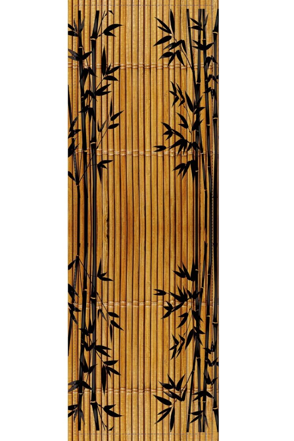 Bej Çiçekli Desen Premium Masa Örtüsü Runner RNR185