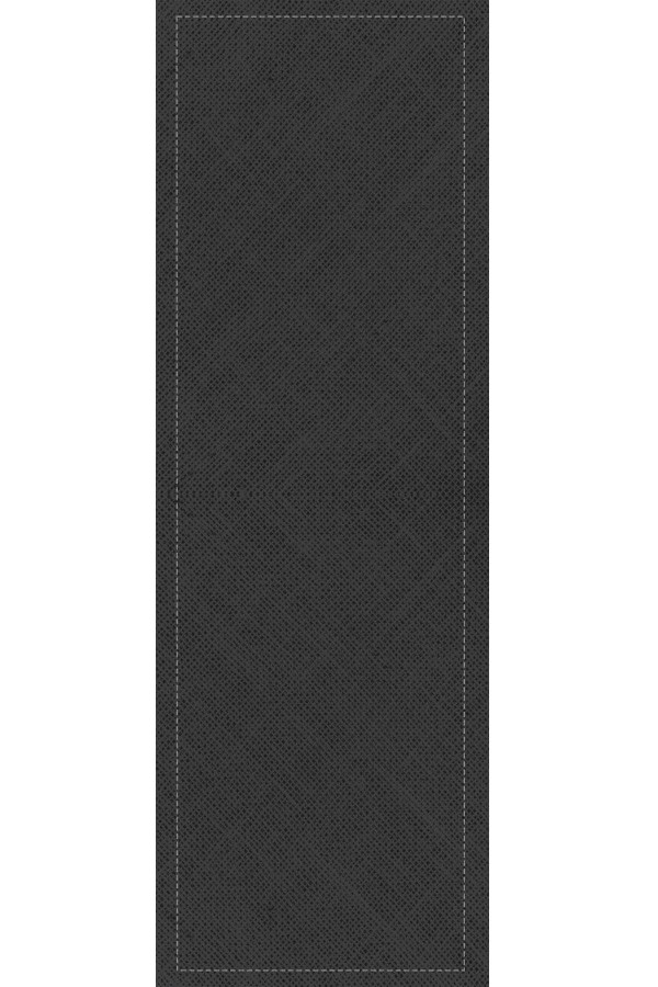 Füme Hasır Görünümlü Premium Masa Örtüsü Runner RNR258