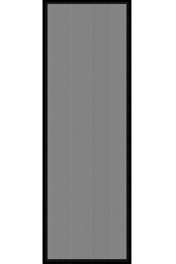 Koyu Gri Çizgili Desen Premium Masa Örtüsü Runner RNR349