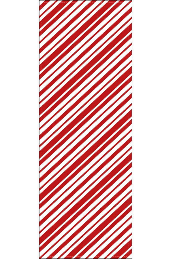 Kırmızı Yeni Yıl Temalı Premium Masa Örtüsü Runner RNR529