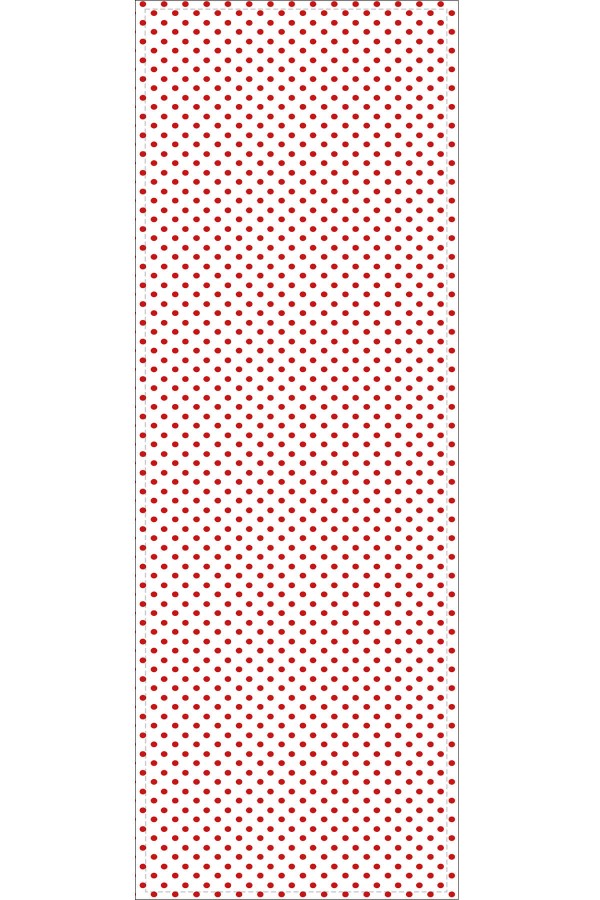 Kırmızı Yılbaşı Desenli Premium Masa Örtüsü Runner RNR535