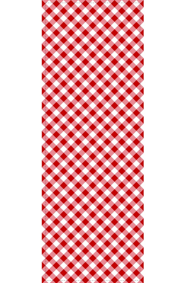 Kırmızı Christmas Desen Premium Masa Örtüsü Runner RNR562