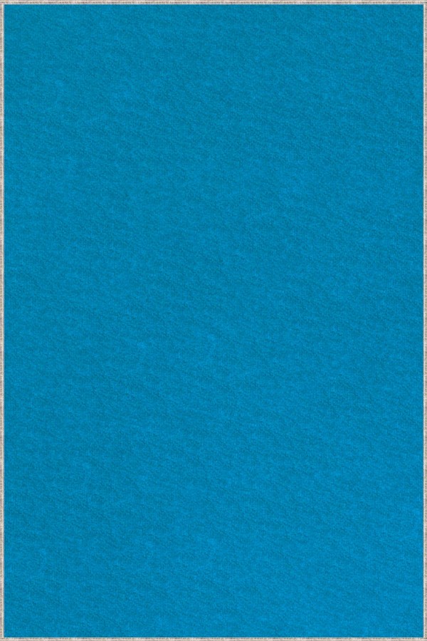 Turkuaz Sade Düz Protokol Yolluk Halı Özel Ölçülü VH060