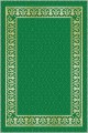 Yeşil Klasik Motifli Protokol Yolluk Halısı Özel Ölçü VH065