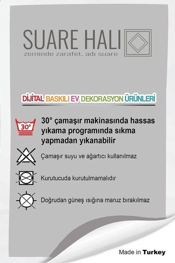 Antilop Kıyafetli Hayvan Çift Taraflı Kırlent Kılıfı KRL873