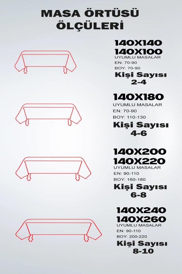 Bej Ekose Desenli Dokuma Leke Tutmaz Masa Örtüsü MSO487
